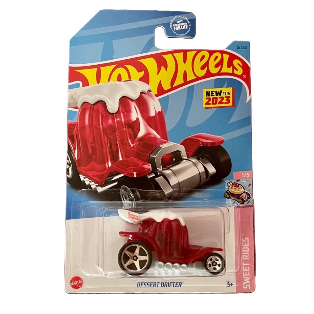 2023 Hot Wheels Sweet Ride Dessert Drifter Red 1/5